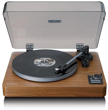 Lenco LBTA-165WD - Vollautomatischer Plattenspieler mit Bluetooth - Vinyl