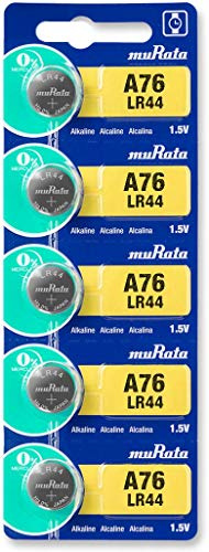 Murata LR44-BEAWW Knopfzelle LR 44 Alkaline 120 mAh 1,5 V 5 Stück