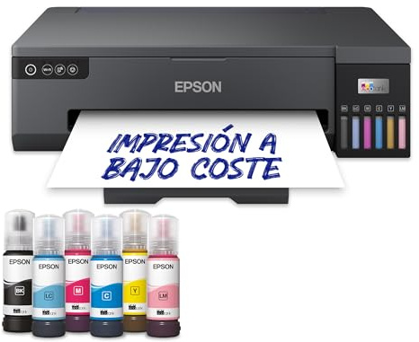 Epson EcoTank ET-18100 Tintentankdrucker | Fotodruck | 6-Farb-Tintensystem | WLAN | A3+| Druck auf CD/DVD & PVC-Ausweiskarten | Spezialmedienzufuhr bis A3+