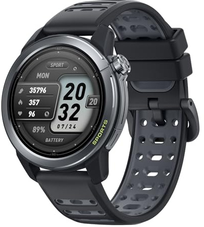 Mibro GS Active2 GPS Laufuhr Herren Smartwatch – Dual-Band GPS, 39g Ultraleicht, AMOLED Display, VO2max Trainingsplan, Sportuhr für Laufen, Jogging & Marathon Training, Outdoor Sport (Hellviolett)