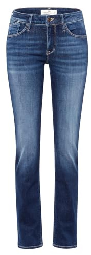 Cross Jeans Damen Jeans Rose - Regular Fit - Blau - Mid Blue W28-W38 Stretch