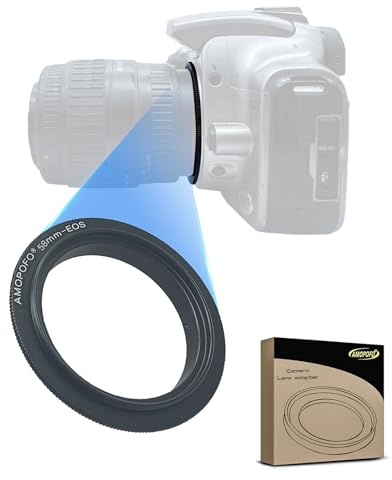 58mm-EF Retroadapter Makro Umkehrring Adapter Ring.Für EF-S Kameras T6s(760D),T7i, T6, SL1(100D) and XS(1000D), 60D,70D,77D,80D,10D,20D,30D,40D,50D,5D