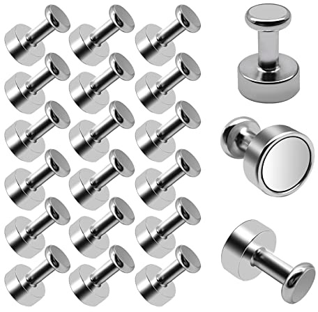 Magnete Stark Magnete für Magnettafel 18 Stück Starke Kühlschrank Magneten für Whiteboard Pinnwand Tafelmagnete