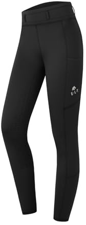 ELT Thermo-Reitleggings Ella, schwarz, Gr. 40