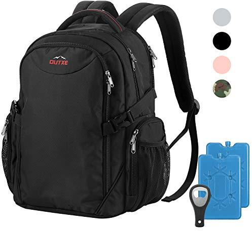 OUTXE kühlrucksack 22L Isolierte Kühltasche für 15.6 Laptop Lunch Rucksack für die Arbeit Schule Täglicher Rucksack