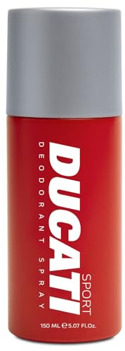 DIAMOND INTERNATIONAL Ducati | Sport - Deodorant für Herren, starker Duft und starker Charakter, Ducati-Spray mit holzigem und orientalischem Duft, Made in Italy, 150 ml