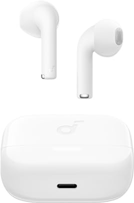 soundcore by Anker K20i, Semi-In-Ear Earbuds, Bluetooth Wireless, IPX5 | 36h Akku, Schnell-Laden, klarer Sound, komfortable Passform, ENC 2-Mikrofone, anpassbarer EQ, Bluetooth 5.3