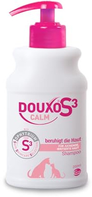 DOUXO S3 CALM Shampoo gegen Juckreiz und Rötungen, Hund und Katze, 200 ml | feuchtigkeitsspendend, auch für Langhaar, Anti Juckreiz Hunde Shampoo, Katzenshampoo, Dog Shampoo Katzen