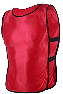 VGEBY 6pcs/12pcs Leibchen Trainingsleibchen Markierungshemden Set Kinder Herren Damen Erwachsene Fußball Basketball Training Trikot Weste (Farbe :