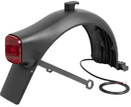 XBERSTAR Schutzblech-Set für Elektro-Scooter für Segway Ninebot F2 Elektroroller Kotflügelhalterung mit Rücklicht