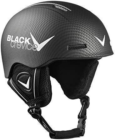 Black Crevice Kinder-Skihelm Stubai I Kinder Ski-Helm in sportlichem Design I stoßfester Skihelm Mädchen & Jungen I Atmungsaktiver Ski-Helm I Größenverstellbar