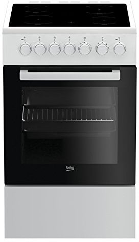 Beko FSM57100GW Herd (Elektro/Freistehend) / 50 cm/Restwärmeanzeige/schwarz