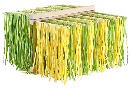 Nudeltrockner - Pasta Ständer aus Buchenholz XL Braun