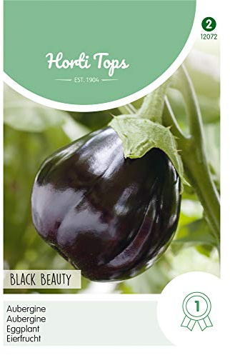 Hortitops 12072 Eierfrucht Black Beauty (Auberginensamen)