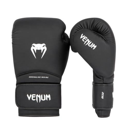 Venum Contender 1.5 Boxhandschuhe für Kinder - Schwarz-Weiß - 6 Oz