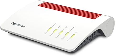 FRITZ!Box 5590 Fiber | Glasfaser-Router | Wi-Fi 6 bis zu 3,6 GBit/s | Für AON- & GPON-Glasfaseranschluss, Dualband WLAN (2,4/5 GHz), 2,5-Gigabit-WAN/LAN, WLAN Mesh, Made in Europe