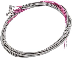 4 Stücke E-Bass Saiten, Silber Farbe Gitarre Bass Stahl String Musikinstrument Liefert Bass Saiten Zubehör Für Musikinstrumente