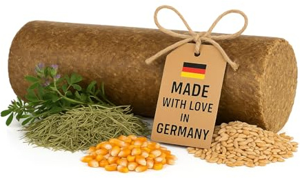 Lax Wiesenheu Pickstangen für Hühner 3,5 kg (1er Pack) I Gesunde Wiesensnacks I Ergänzungsfutter Hühner I Stangen zum Knuspern I Hühnerfutter I Wiesenprodukte
