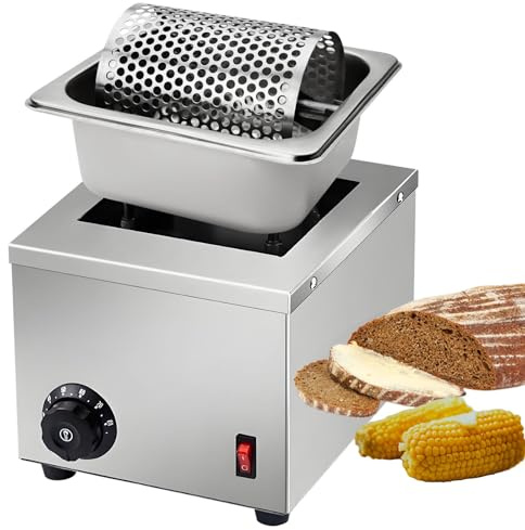 moupeaktain Elektrischer Butterroller Burger, Butterfass, Butterradwärmer Aus Edelstahl 304, Verteilt Butter Gleichmäßig Auf Burgern, Brot Und Toast, Für Grillen, Camping, Küche