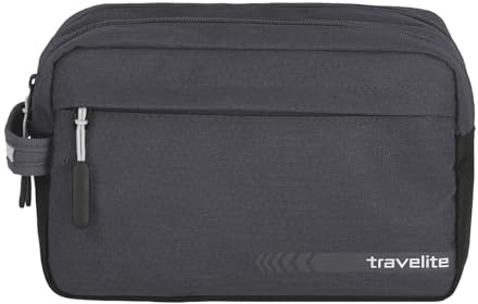travelite Handgepäck Kosmetiktasche, Gepäck Serie Kick Off: Praktische Kulturtasche für Urlaub und Sport, 26 cm, 5 Liter