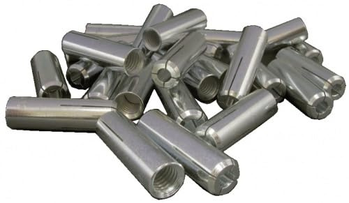 100x Einschlaganker M12 16x50 mm für Beton – Schwerlastdübel mit Innengewinde – ETA-zertifiziert – für Vorsteckmontage – Betonanker für Kernbohrgerät, Maschinen & Konstruktionen