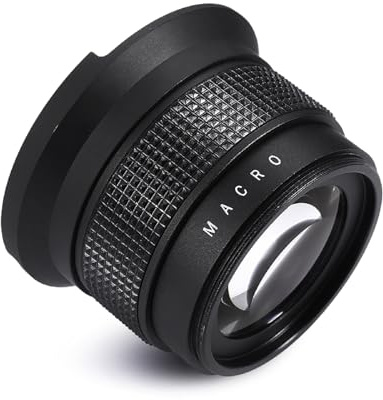 58MM 0.35X Abnehmbare Kamera Makro Fischaugenobjektiv Mehrfach Beschichtete Weitwinkel Ersatz Für Canon SLR DSLR Ersatzteil