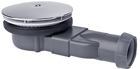 Wirquin Fin Extra Flach, schwacher Duschabfluss, Profil, 4 cm, für Dusche, Falle 90 mm
