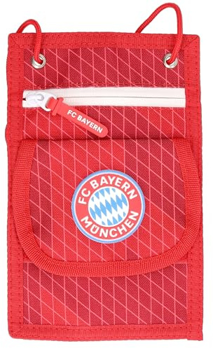 FC Bayern München Brustbeutel - Logo - rot Geldbeutel zum Umhängen FCB