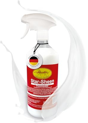 Scheidler horse-direkt Star-Sheen Mähnenspray für Pferde 1000ml – Langanhaltendes Schweifspray für brillanten Glanz - Leichtes Kämmen & Fellpflege – Natürliches Glanzspray Made in Germany