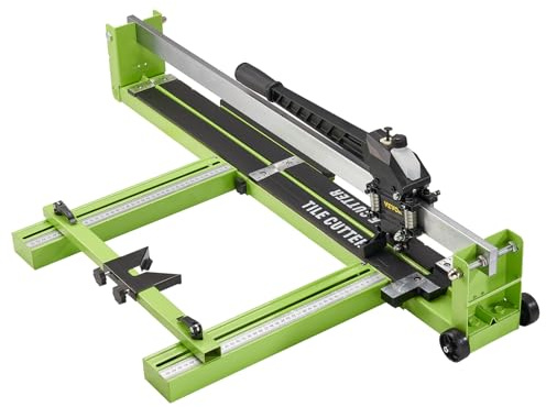VEVOR Professioneller Fliesenschneider 800 mm (31,5 Zoll) – für Porzellan- & Keramikfliesen, mit Laserführung & 2 Schneidrädern