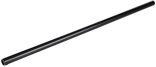 aqxreight - Motorrad Lenker, 22MM Retro Flacher Gerader Lenker Schwarz Silber