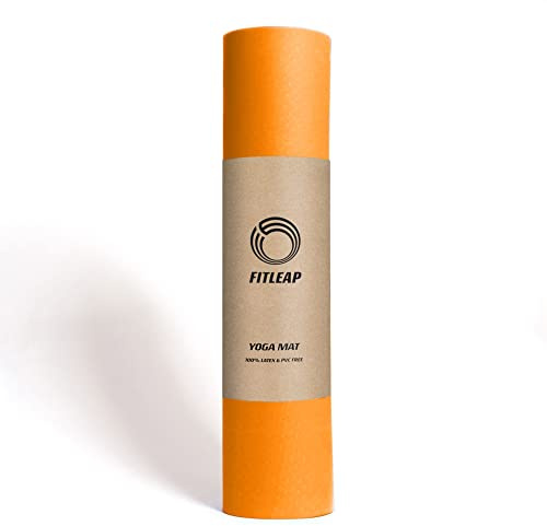 Fitleap Yoga Matte Pro aus umweltfreundlichem TPE-Schaum, sehr rutschfeste, schadstofffreie, hypoallergene und hautfreundliche Pilates Matte, Fitness Matte & Gymnastikmatte