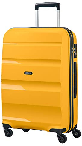 American Tourister Bon Air - Spinner M, Koffer, 66 cm, 57.5 L, Gelb (Light Yellow)