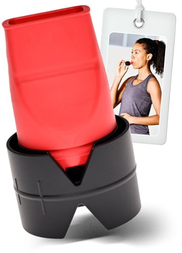 ARTZT neuro Atemtrainer Lungentrainer | Breathing Trainer mit 7 Stufen | Medizinprodukt zur Stärkung der Atemmuskulatur | Atemgerät für effektives Atemtraining | Atemtherapiegerät für Lungentraining