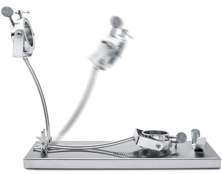 SOPORTE JAMONERO INOX PRO PLEGABLE CABEZAL GIRATORIO 3C