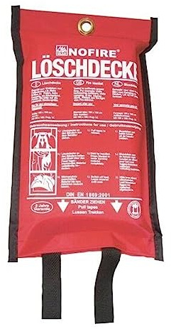 Löschdecke 120x180 im Polybag