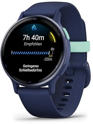 Garmin Vivoactive 5 42mm - GPS-Smartwatch mit 1,2" AMOLED Touchdisplay, bis zu 11 Tage Akkulaufzeit, Fitness- und Gesundheitsfunktionen, 30+ Sport-Apps, Musik, GarminPay