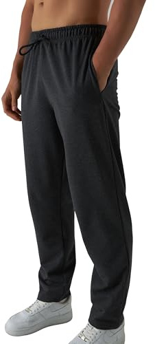 Smith & Solo Jogginghose Herren Baumwolle Sporthose | Trainingshose Männer, Freizeithose und Laufhose in einem - zwei Seitentaschen, 70 % Baumwolle und 30 % Polyester