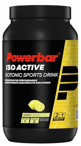 Powerbar - Isoactive - Lemon - 1320g - Isotonisches Sportgetränk - 5 Elektrolyte