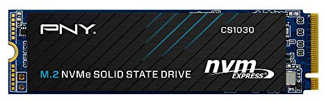 PNY CS1030 500GB M.2 NVMe PCIe Gen3 x4, 2000MB/s Lesegeschwindigkeit, 1100MB/s Schreibgeschwindigkeit Internal Solid State Drive (SSD)