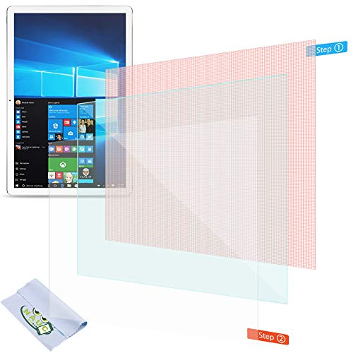 NAUC 2x Schutzfolie 10-10.1 Zoll Tablet Displayschutzfolie Universal Display Folie