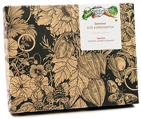 Alte Kürbissorten - Samen-Geschenkset mit 5 wohlschmeckenden & dekorativen Sorten