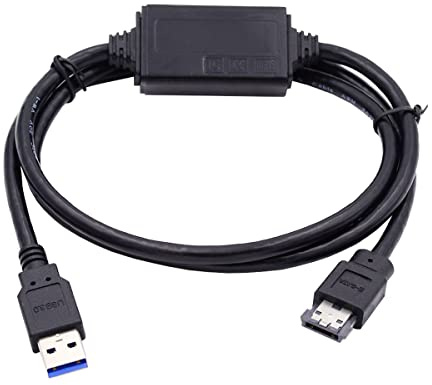 CY Kabel für USB 3.0 auf Power Over eSATA DC5V USB2.0 zu HDD SSD ODD Disk eSATAp Converter
