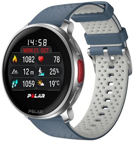 Polar Vantage V3, Sportuhr mit GPS, Fortschrittliches Herzfrequenz-Messgerät und Längere Akkulaufzeit, Sportuhr mit Smartwatch-Funktionen für Männer und Frauen, Offline-Karten, Laufuhr, Triathlon-Uhr