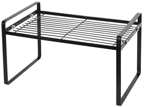 SZZHIYONG Einlegeboden für Küchenschrank-Organizer und Aufbewahrungsregal, Rutschfester Küchenschrank-Einsatz für Schränke, Arbeitsplatten, Badezimmer, Vorratskammer, Sideboard, 330 x 210 x 185 mm.