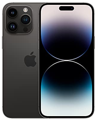 Apple iPhone 14 Pro Max 128GB - Space Schwarz (Generalüberholt)