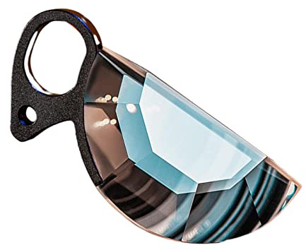 zalati Kaleidoskop-Objektiv, halbrund, Spezialeffekte, Kamera-Glasfilter, Handheld-Optisches Glasprisma für Fotografie
