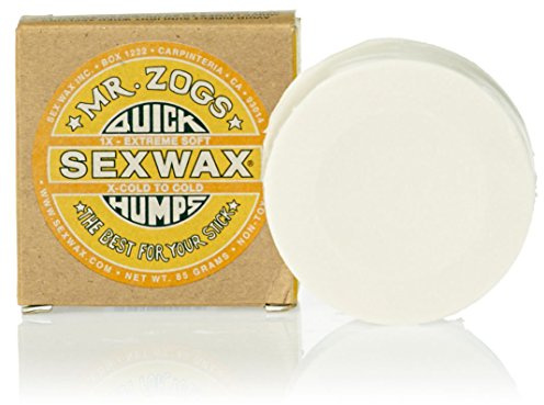 Sex Wax Surf Wax Quick Humps Yellow Extreme Soft Surfwachs