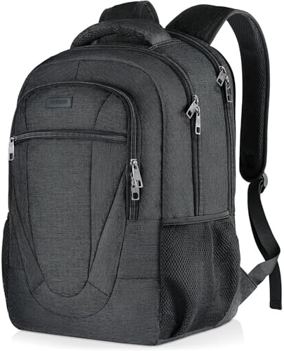 BIKROD Rucksack Herren, Schulrucksack Jungen Teenager, Wasserdichtem Schule 15.6 Zoll Laptop Rucksack, Backpack für Arbeit Reisen Wandern mit Anti Diebstahl Tasche