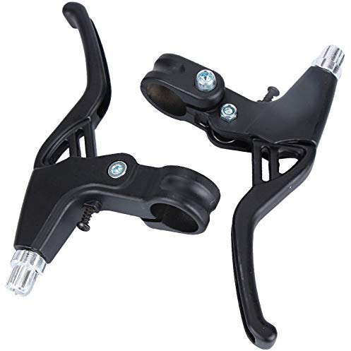 auvstar Bremshebel,Fahrrad Bremshebel Brake,Vollaluminiumlegierung Universal Fahrrad Bremsgriff Gebirgsstraßen Fahrrad Handgriff Bremse Bremshebel 2.2cm Durchmesser Fahrradteile (Schwarz)